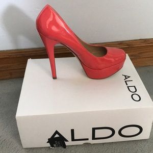 Coral heels